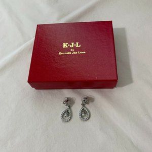 Kenneth Jay Lane KJL Royal Wedding Earrings